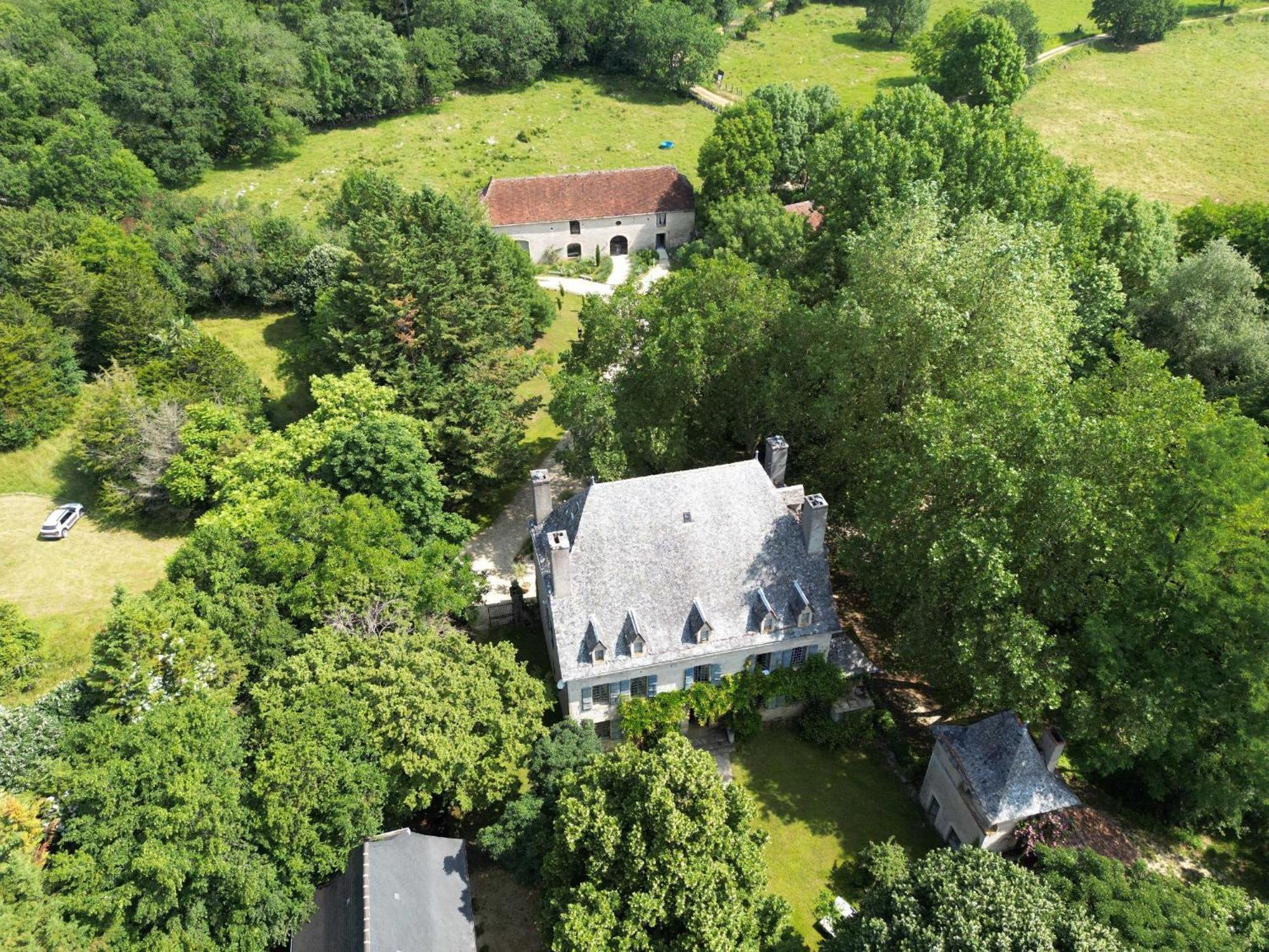 Chateau Mas De Pradie B&B Garden View Room Foissac  외부 사진