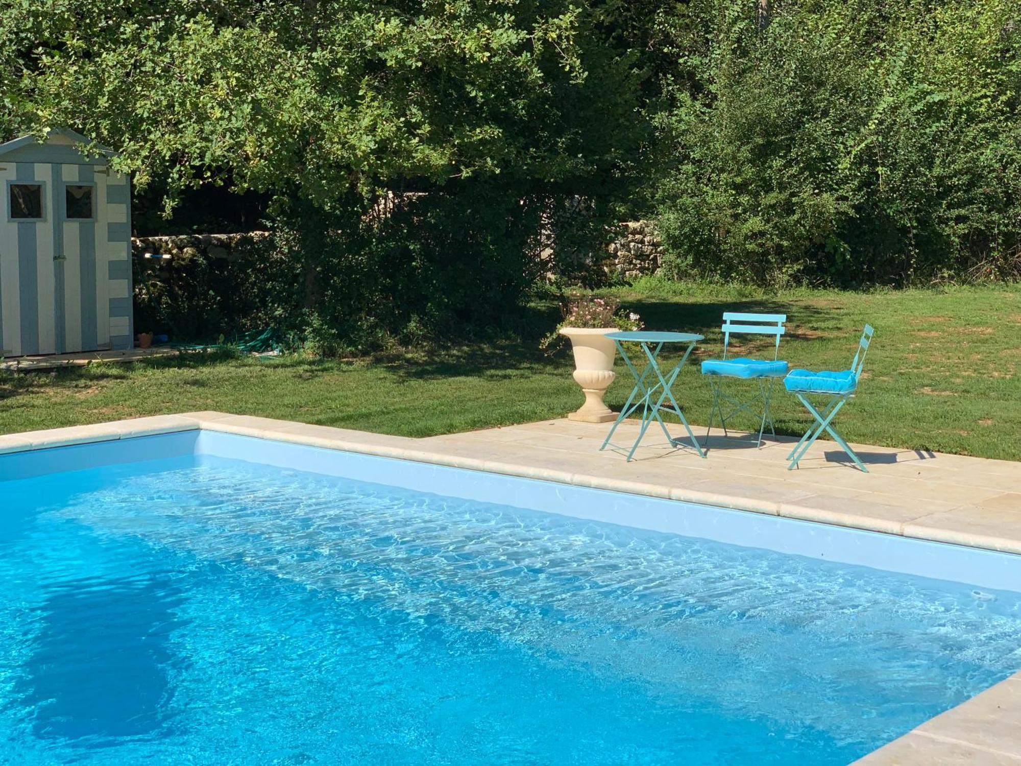 Chateau Mas De Pradie B&B Garden View Room Foissac  외부 사진